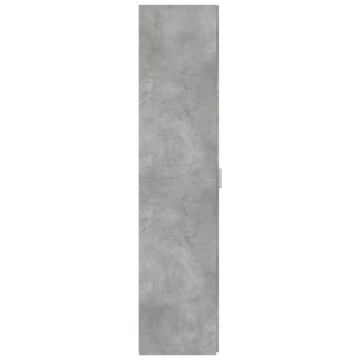 Dulap înalt, gri beton, 40x42,5x185 cm, lemn prelucrat - Img 8
