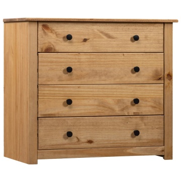 Dulap lateral, 80 x 40 x 73 cm, gama pin de Panama - Img 1