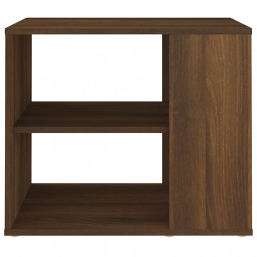 Dulap lateral, stejar maro, 60x30x50 cm, lemn prelucrat - Img 3