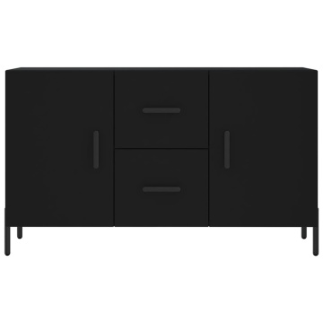 Dulap, negru, 100x36x60 cm, lemn compozit - Img 5