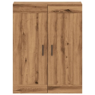 Dulap pe perete stejar artizanal, 69,5x34x90 cm, lemn prelucrat - Img 4