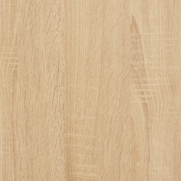 Dulap pentru discuri stejar sonoma 84,5x38x48 cm lemn prelucrat - Img 6