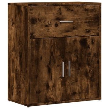 Dulap, stejar fumuriu, 60x31x70 cm, lemn prelucrat - Img 2