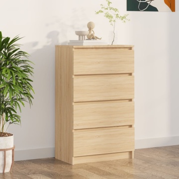 Dulap, stejar sonoma, 60x35x98,5 cm, lemn prelucrat - Img 1