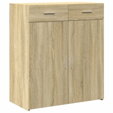 Dulap, stejar sonoma, 80x42,5x93 cm, lemn prelucrat - Img 2