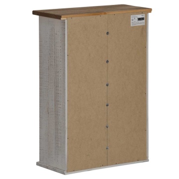 Dulap suspendat HALDEN cu ușă glisantă alb 49x22,5x70 cm pin - Img 7
