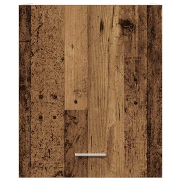 Dulap suspendat, lemn vechi, 50x31x60 cm, lemn prelucrat - Img 4