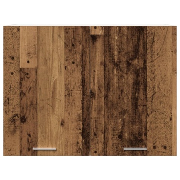 Dulap suspendat, lemn vechi, 80x31x60 cm, lemn prelucrat - Img 4