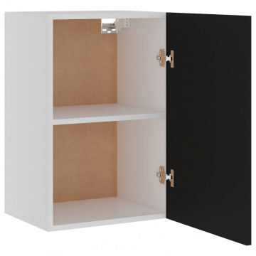 Dulap suspendat, negru, 39,5 x 31 x 60 cm, PAL - Img 5