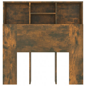 Dulap tăblie, Stejar afumat, 100x19x103,5 cm - Img 4