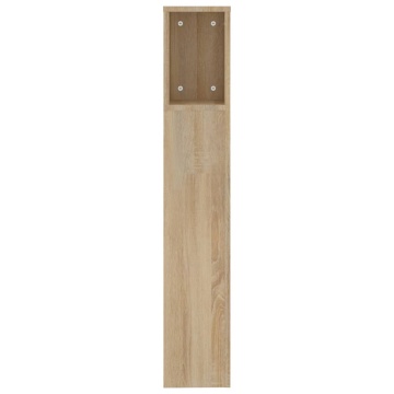 Dulap tăblie, stejar Sonoma, 200 x 18,5 x 104,5 cm - Img 4
