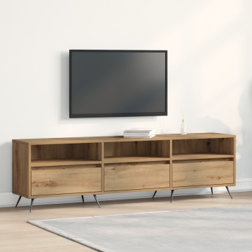 Dulap TV Artisan Stejar 150x30x44,5 cm Lemn prelucrat - Img 1