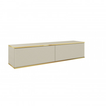 Dulap TV Bari BA03 MDF, bej, 135 cm 2D - Img 1