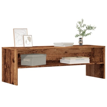 Dulap TV, lemn vechi, 120x40x40 cm, lemn prelucrat - Img 3