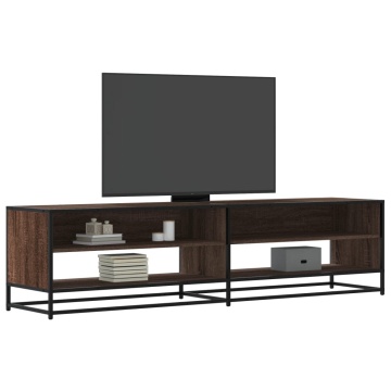 Dulap TV, stejar maro, 180,5x40x46 cm, lemn prelucrat - Img 1