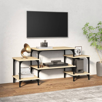 Dulap TV, stejar sonoma, 117x35x52 cm, lemn prelucrat - Img 1