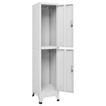 Dulap vestiar cu 2 compartimente 38x45x180 cm - Img 3