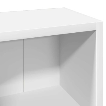Dulapuri CD-uri, 2 buc., alb, 21 x 16 x 93,5 cm, PAL - Img 8