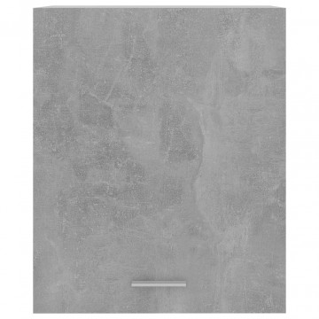Dulapuri suspendate, 2 buc., gri beton, 50x31x60 cm, PAL - Img 7