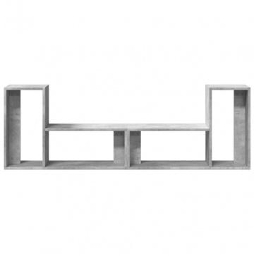 Dulapuri TV, 2 buc., gri beton, 75x30x50 cm, lemn prelucrat - Img 5