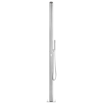 Duș pentru grădină, 220 cm, oțel inoxidabil - Img 8