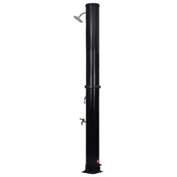 Duș solar de exterior cu cap de duș și robinet, 40 L - Img 9