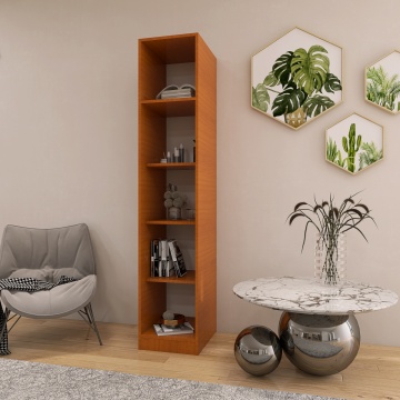 Etajera Simpla, 200x45x45 cm, Culoare Cires din pal de 18 mm - Img 3