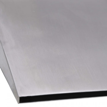 Fântână de piscină, argintiu, 45x9x26 cm, oțel inoxidabil - Img 5