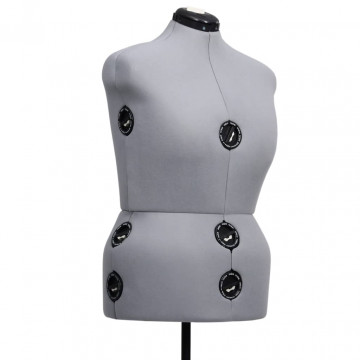 Formă pentru rochie femeie reglabilă gri, dimensiune L 44-50 - Img 3