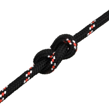 Frânghie de barcă, negru, 18 mm, 100 m, polipropilenă - Img 6