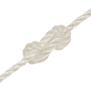Frânghie de lucru, Alb, 8 mm, 25 m, polipropilenă - Img 6