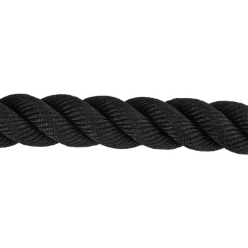 Frânghie de lucru, negru, 12 m, 9 kg, poliester - Img 6