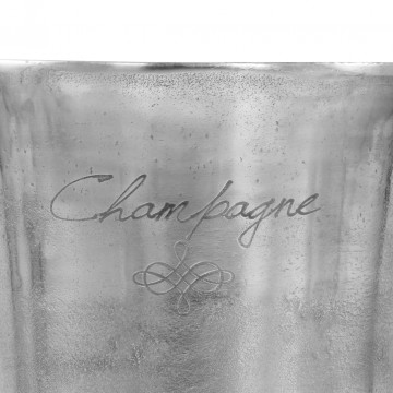 Frapieră șampanie, argintiu, 39 x 29 x 71 cm, aluminiu - Img 5