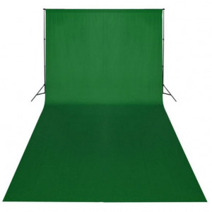 Fundal foto, bumbac, verde, 600 x 300 cm, Chroma Key - Img 3