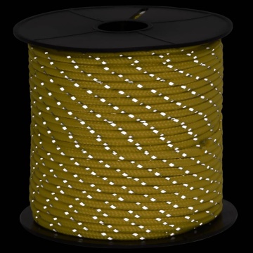 Funie pentru cort cu benzi reflectorizante și chei, 50 m, 4 mm - Img 3