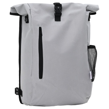 Geantă de bicicletă suport bicicletă 20 L Gri 31x13x58 cm - Img 2