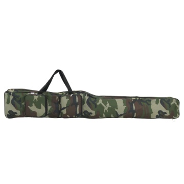 Geantă pentru undiță, verde camuflaj, 160 cm, țesătură oxford - Img 1