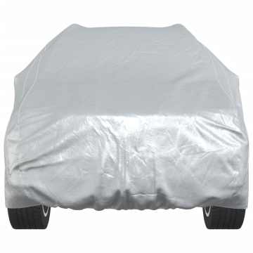 Husă auto SUV, curele cu cataramă, complet, argintiu M PEVA - Img 8