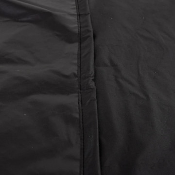 Husă pentru motocicletă, negru, 265x105x125 cm, Oxford 210D - Img 7