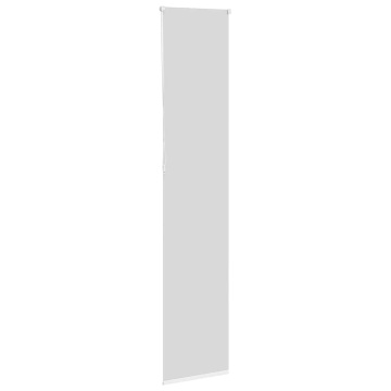 Jaluză cu role opace alb 40x210 cm lățime material 35,7 cm - Img 4
