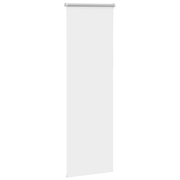 Jaluză cu role opace alb 50x150 cm lățime material 45,7 cm - Img 3