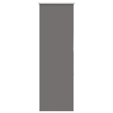 Jaluză cu role opace gri 55x150 cm lățime material 50,7 cm - Img 2