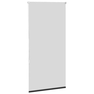 Jaluză cu role opace negru 85x150 cm lățime material 80,7 cm - Img 4