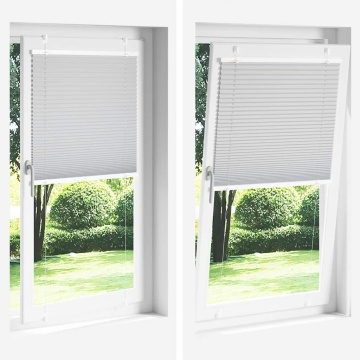 Jaluză plisată Antracit 60x150 cm Lățime țesătură 59,4 cm - Img 7