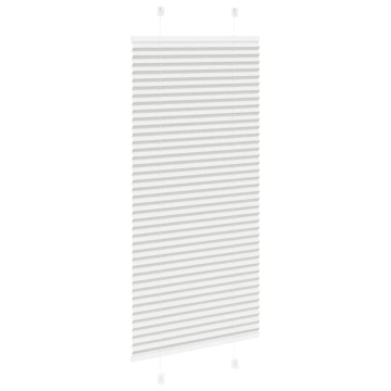 Jaluză plisată gri deschis 65x150 cm Lățime țesătură 64,4 cm - Img 4