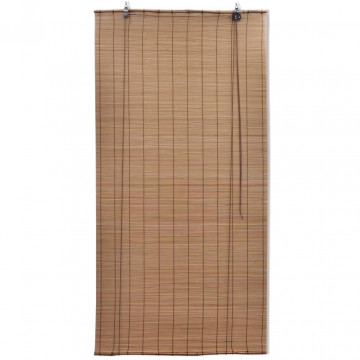 Jaluzele rulabile, 100 x 160 cm, bambus natural - Img 2