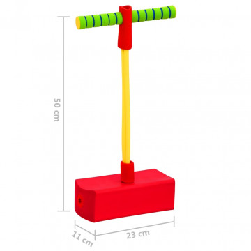 Jucărie de sărituri Pogo Stick pentru copii, 50 cm - Img 5