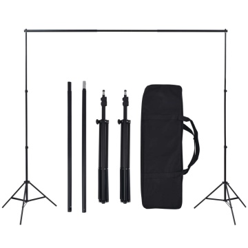 Kit studio foto cu fundaluri, lămpi și umbrele - Img 5