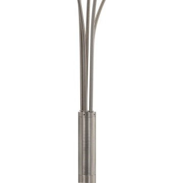 Lampă de podea, argintiu, 200 cm, 5 x E14 - Img 5