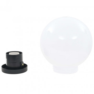 Lămpi bol cu LED 2 buc, sferice, 20 cm, PMMA - Img 6